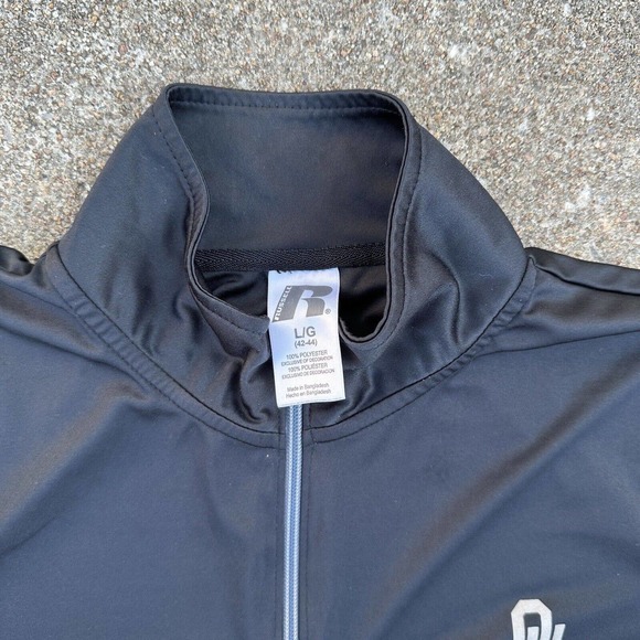 Russell Athletics‎ Pullover Mens Large Oklahoma Sooners Football Black Gray - Picture 5 of 10